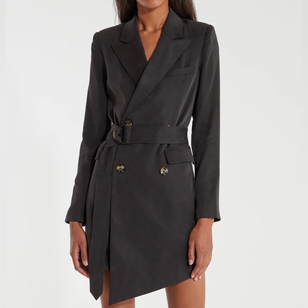 Billie The Label Georgie Blazer Dress in Black